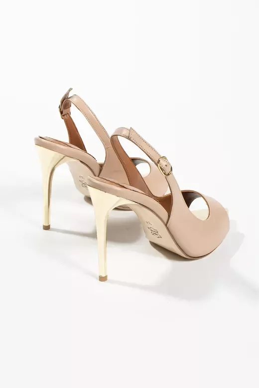 Kadın Deri Ayakkabı Açık Vizon