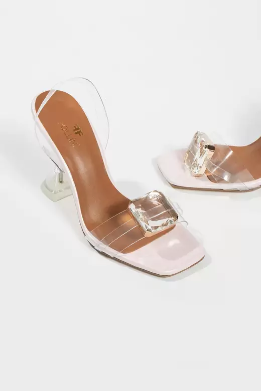 Kadın Deri Terlik Aksesuar Detaylı