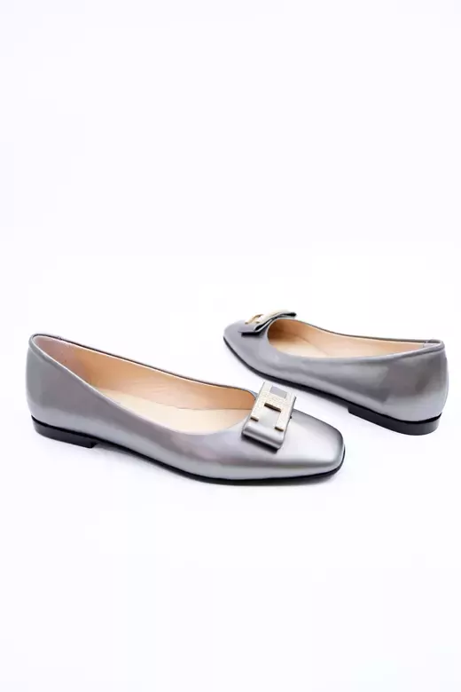 Kadın Hakiki Deri Babet Bronz