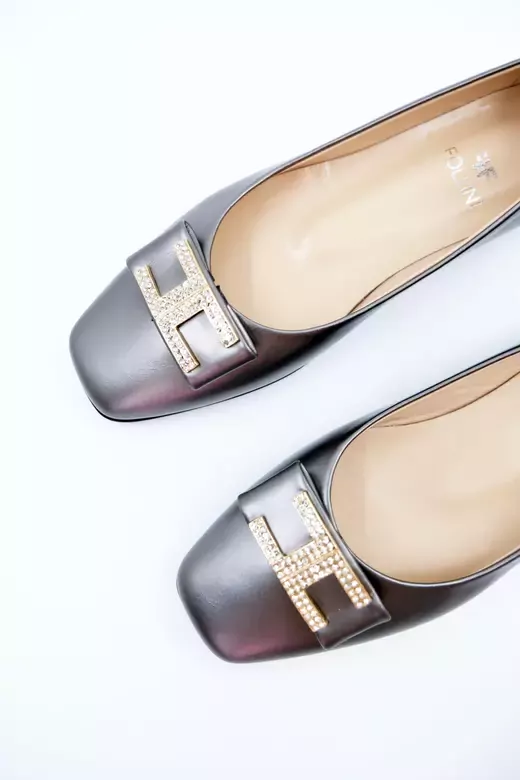 Kadın Hakiki Deri Babet Bronz