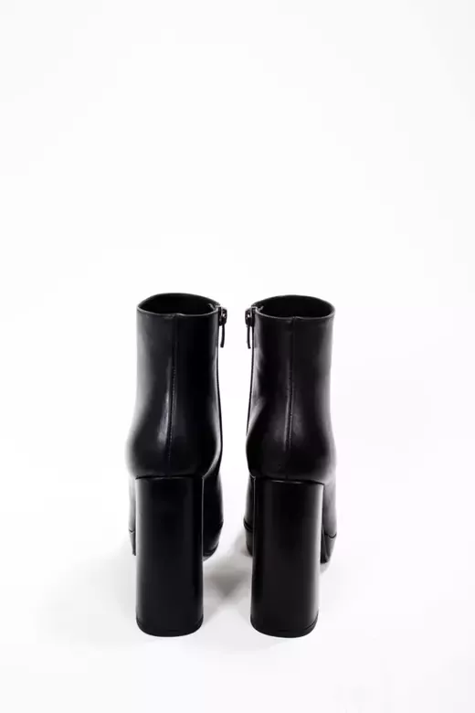 Kadın Bej Hakiki Deri Platform Bot