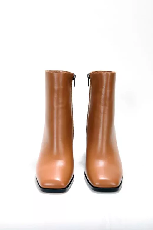 Kadın Taba Deri Bot