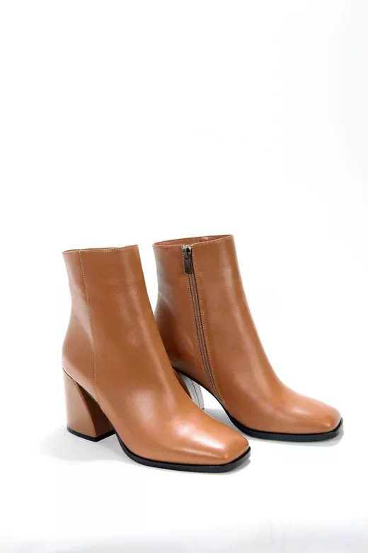 Kadın Taba Deri Bot