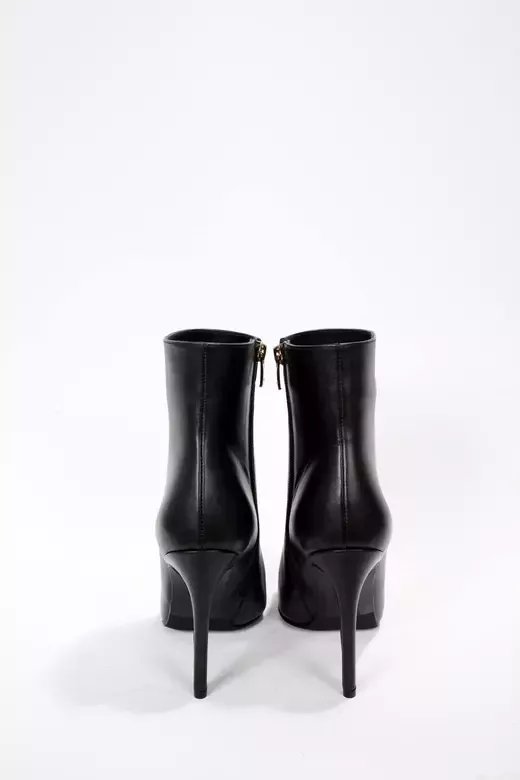 Kadın Deri Bot Siyah