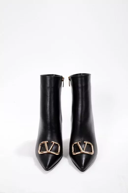 Kadın Deri Bot Siyah