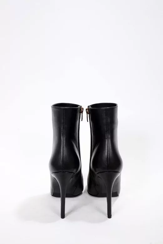 Kadın Deri Bot Siyah