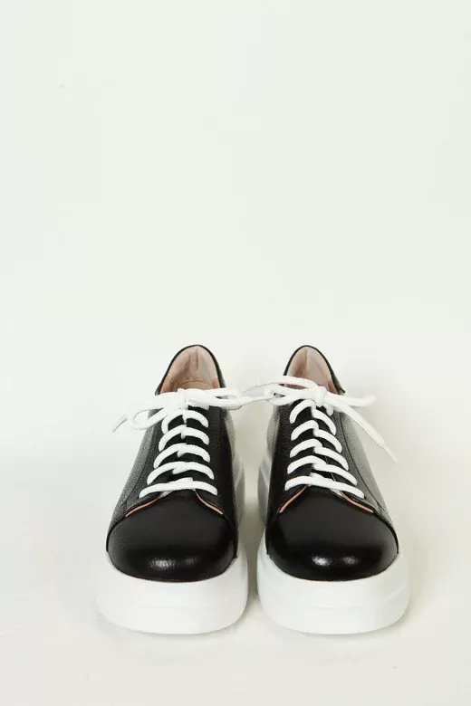 Kadın Camel Hakiki Deri Sneakers