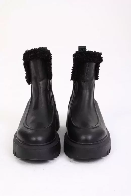 Kadın Vizon Kürk Detaylı Bot