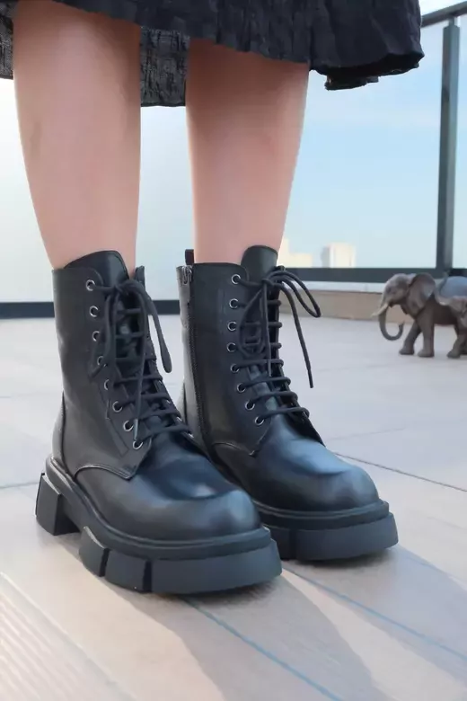 Kadın Bej Hakiki Deri Bot