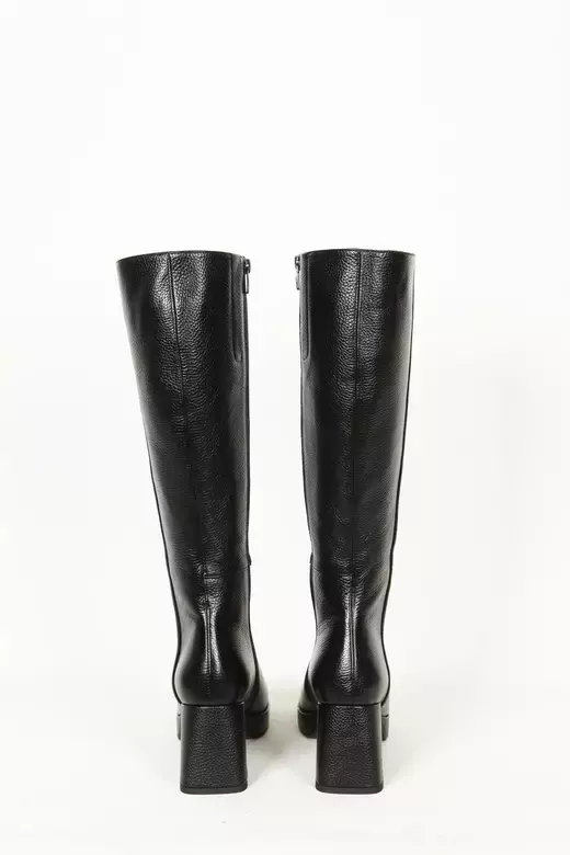 Kadın Siyah Hakiki Deri Çizme