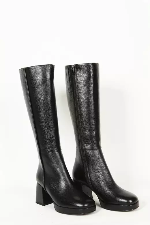 Kadın Siyah Hakiki Deri Çizme