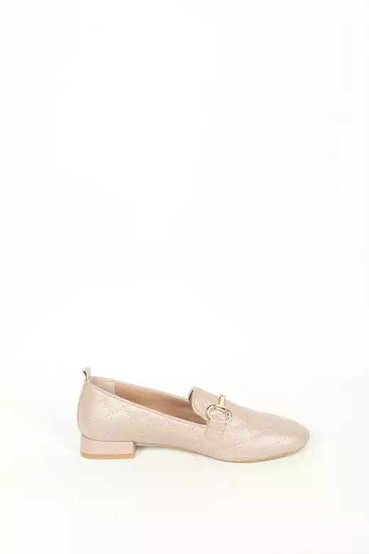 Kadın Vizon Hakiki Deri Babet