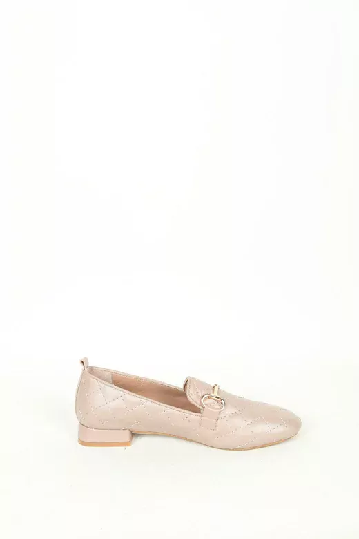 Kadın Vizon Hakiki Deri Babet