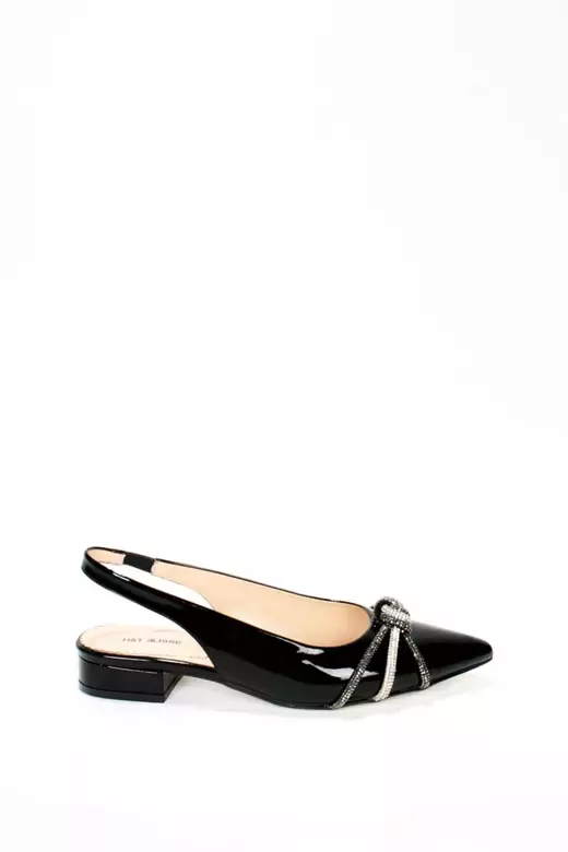 Kadın Mavi Rugan Toka Detaylı Ayakkabı