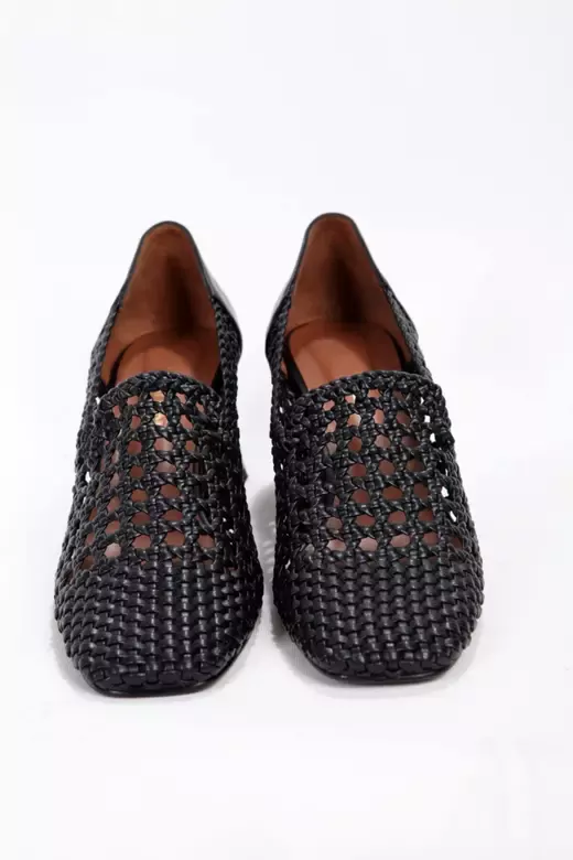 Kadın Taba Örgülü Ayakkabı