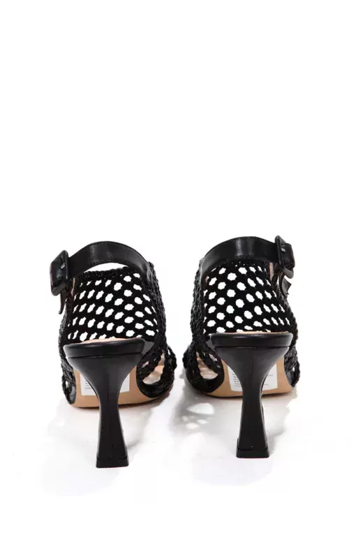 Kadın Pudra Örgü Detaylı Sandalet