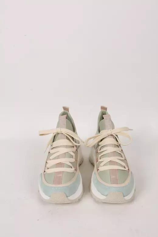 Kadın Deri Sneaker Yeşil