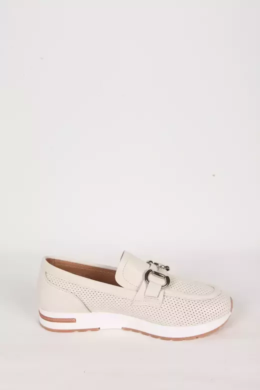 Kadın Siyah Hakiki Deri Loafer