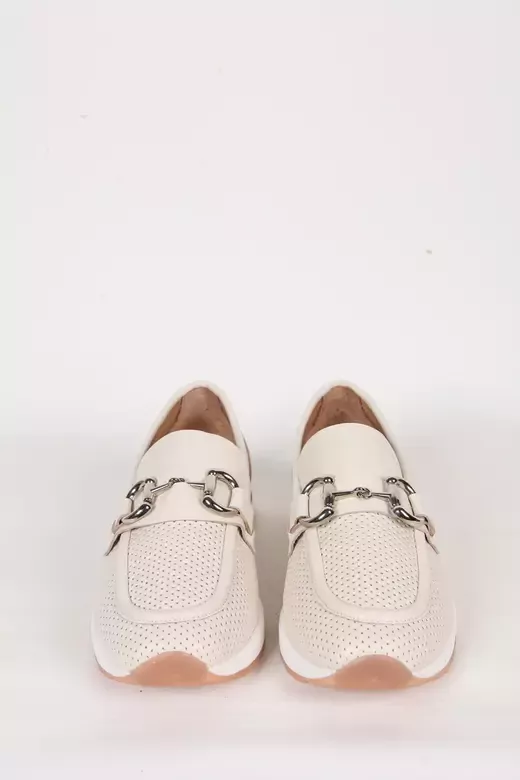 Kadın Siyah Hakiki Deri Loafer