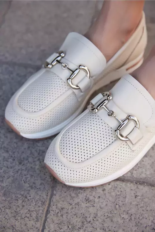 Kadın Siyah Hakiki Deri Loafer