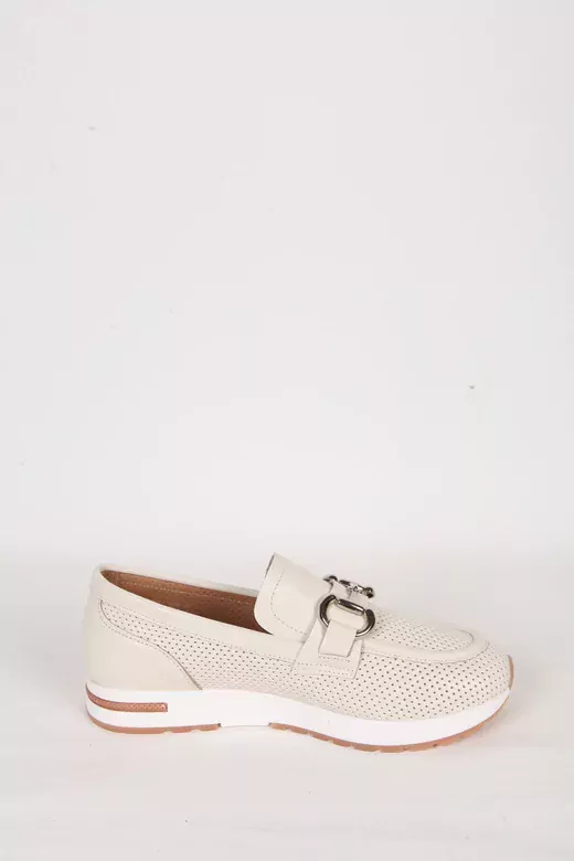 Kadın Siyah Hakiki Deri Loafer