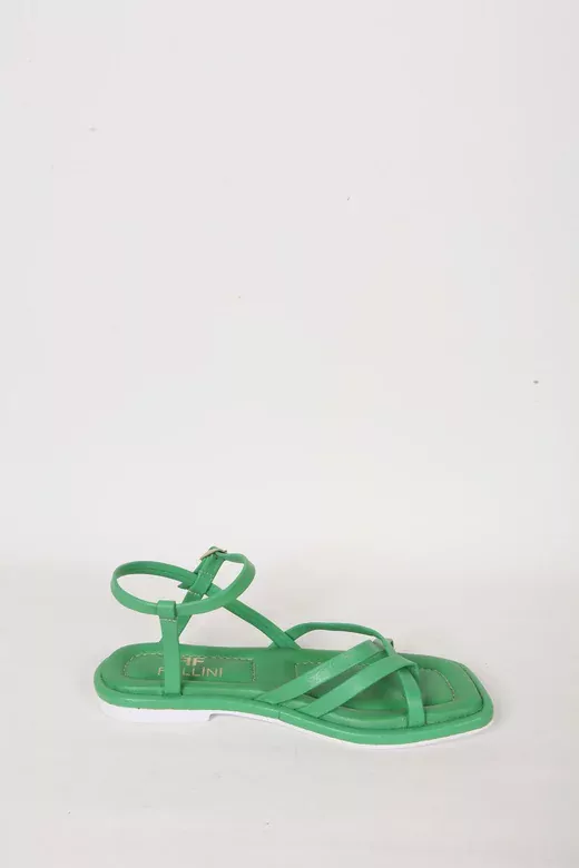 Kadın Siyah Hakiki Deri Sandalet