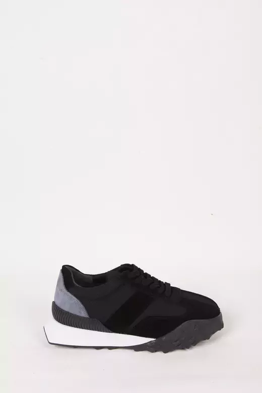 Kadın Deri Sneaker Siyah