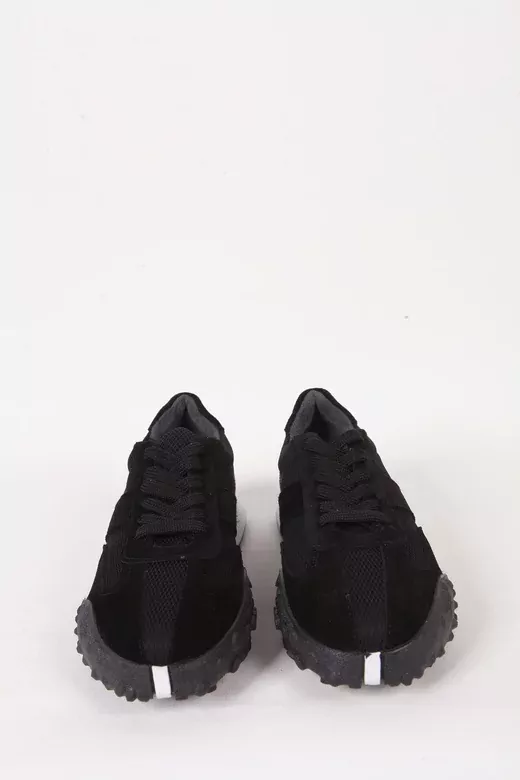 Kadın Deri Sneaker Siyah