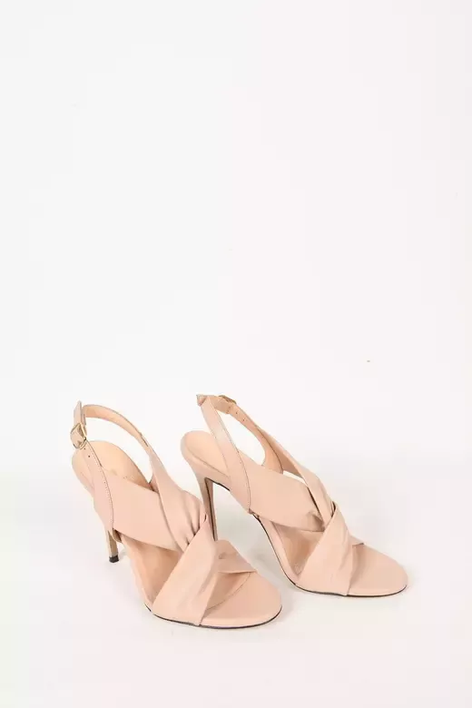 Kadın Deri Ayakkabı Topuklu Siyah