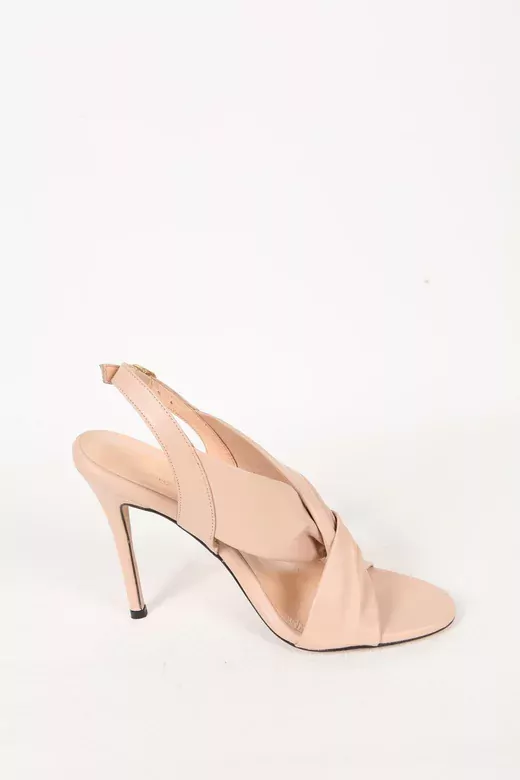 Kadın Deri Ayakkabı Topuklu Siyah