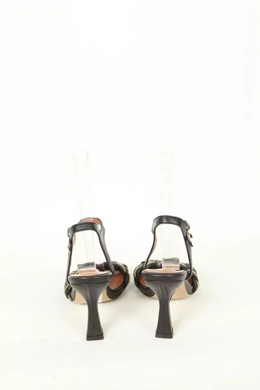 Kadın Detay Örgülü Sandalet