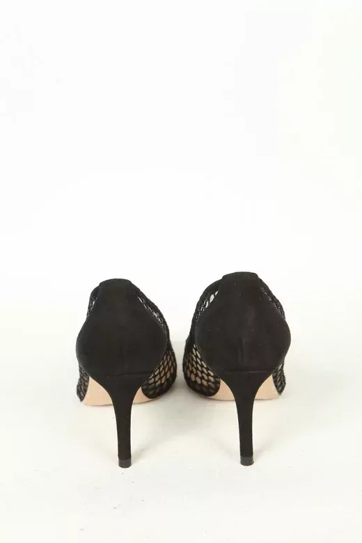 Kadın Deri Ayakkabı Aksesuar Detaylı Siyah