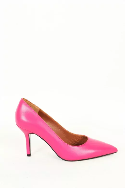 Kadın Yeşil Hakiki Deri Stiletto