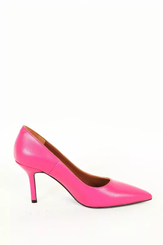 Kadın Yeşil Hakiki Deri Stiletto