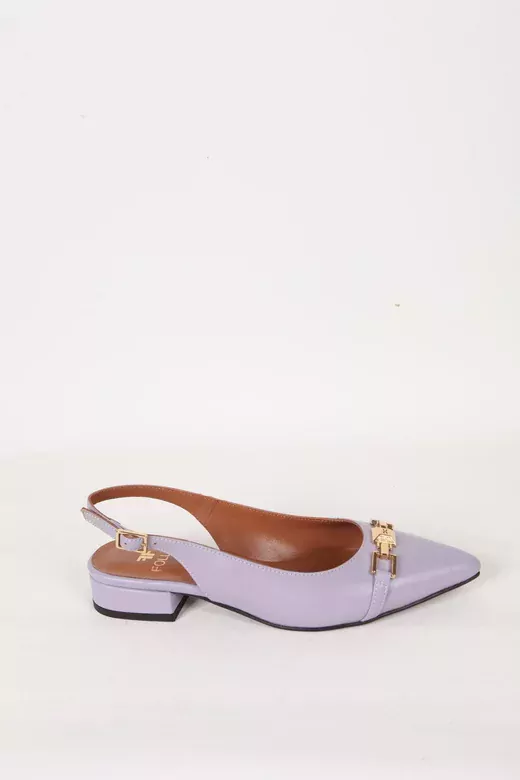 Kadın Siyah Hakiki Deri Topuklu Sandalet