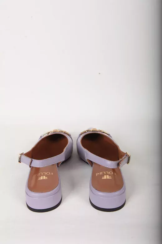 Kadın Siyah Hakiki Deri Topuklu Sandalet