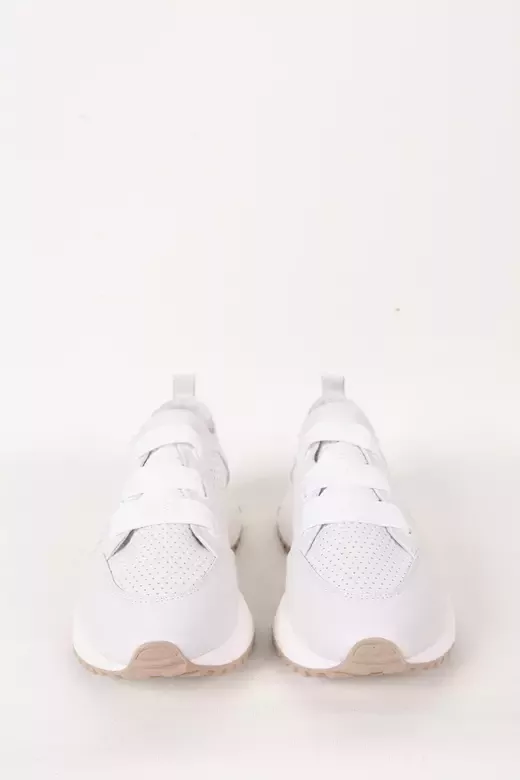 Kadın Beyaz Hakiki Deri Snekear