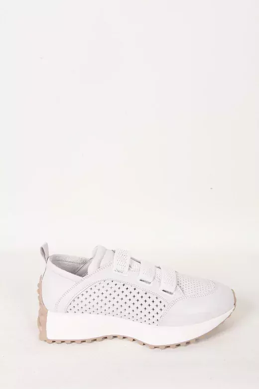 Kadın Beyaz Hakiki Deri Snekear