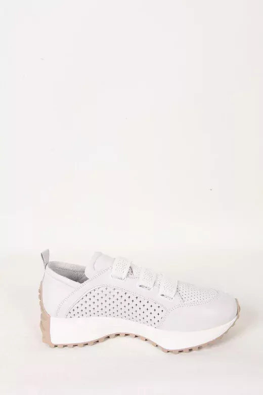 Kadın Beyaz Hakiki Deri Snekear
