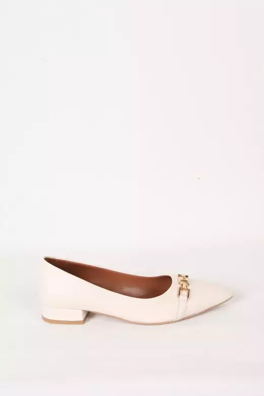 Kadın Deri Babet Siyah