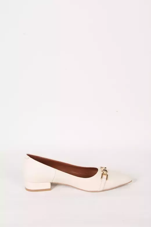 Kadın Deri Babet Siyah