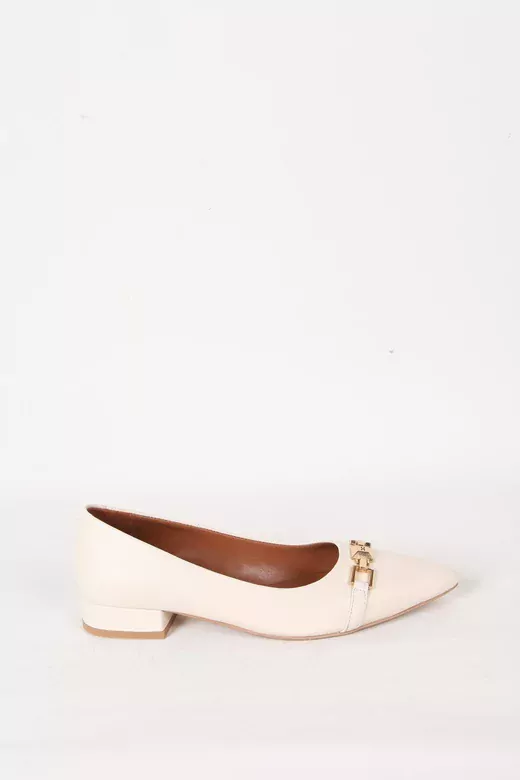 Kadın Deri Babet Siyah