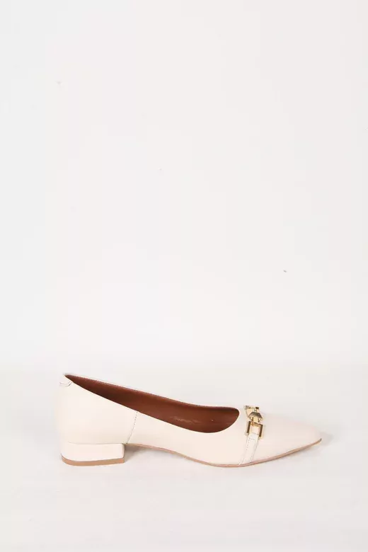 Kadın Deri Babet Siyah