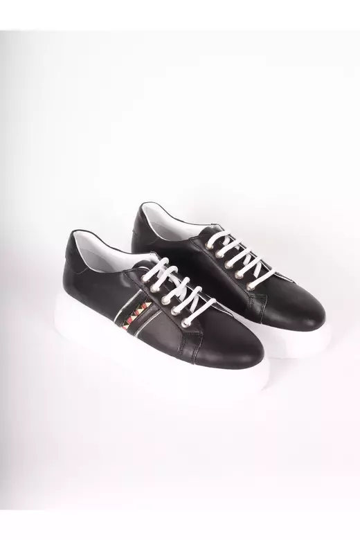 Kadın Deri Sneaker Beyaz