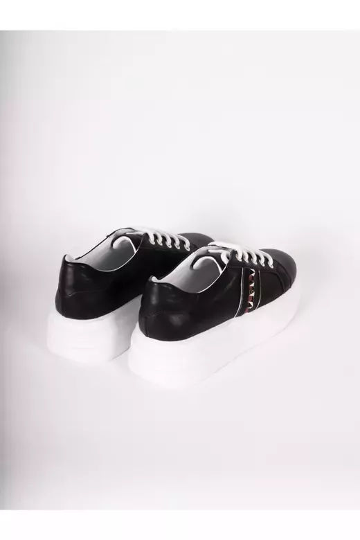 Kadın Deri Sneaker Beyaz