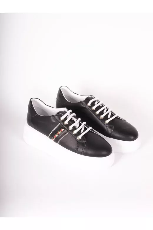 Kadın Deri Sneaker Beyaz