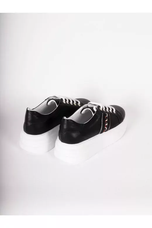 Kadın Deri Sneaker Beyaz