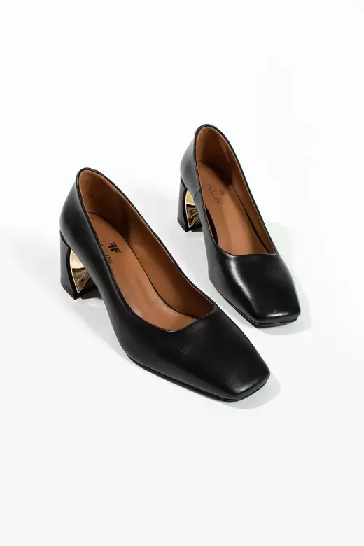 Kadın Deri Ayakkabı Siyah