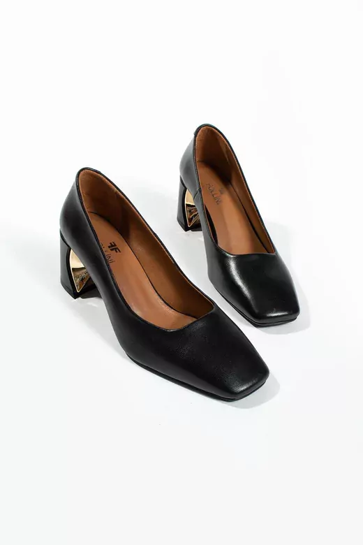 Kadın Deri Ayakkabı Siyah