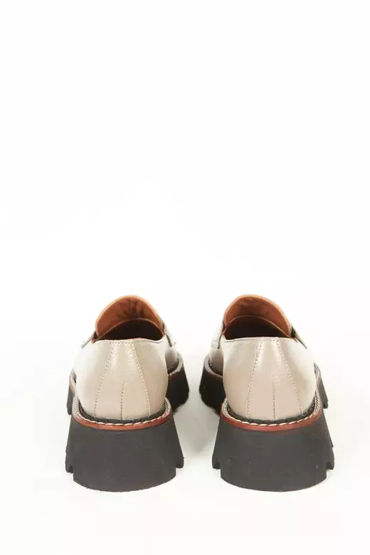 Kadın Vizon Loafer Aksesuar Detaylı